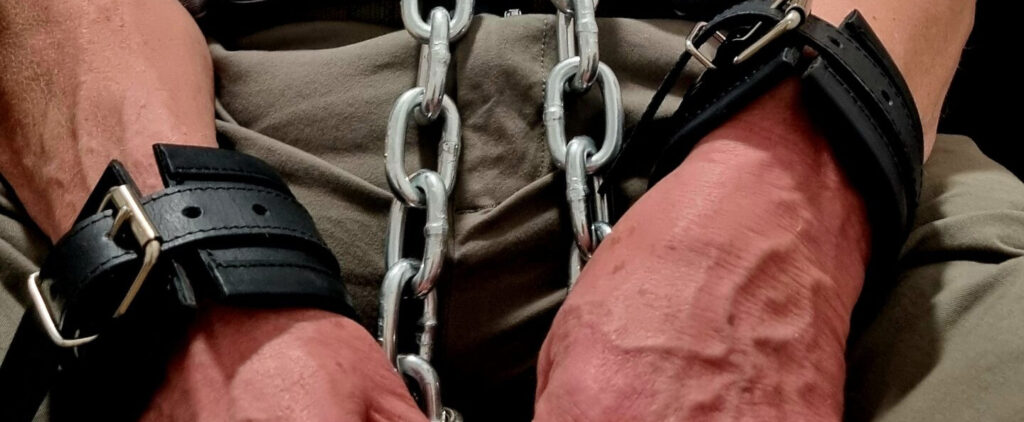 Kidnap captive experiencing abduction fantasy role play